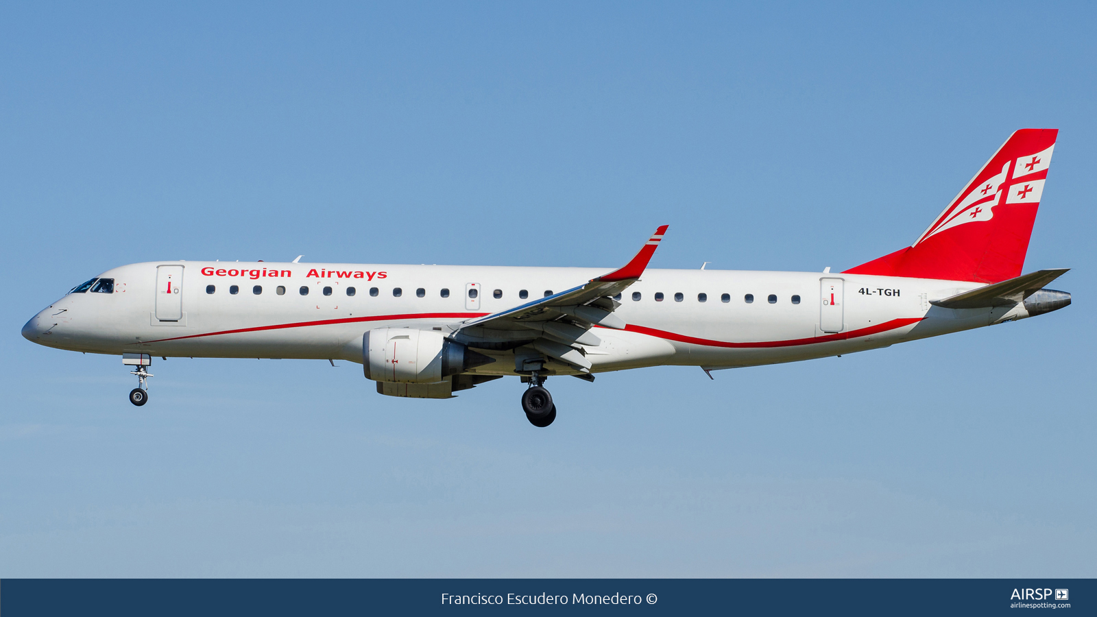 Georgian Airways  Embraer E190  4L-TGH