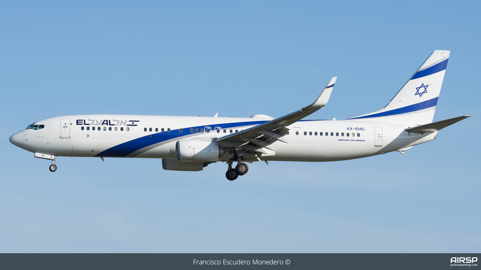 El Al Israel Airlines  Boeing 737-900  4X-EHC
