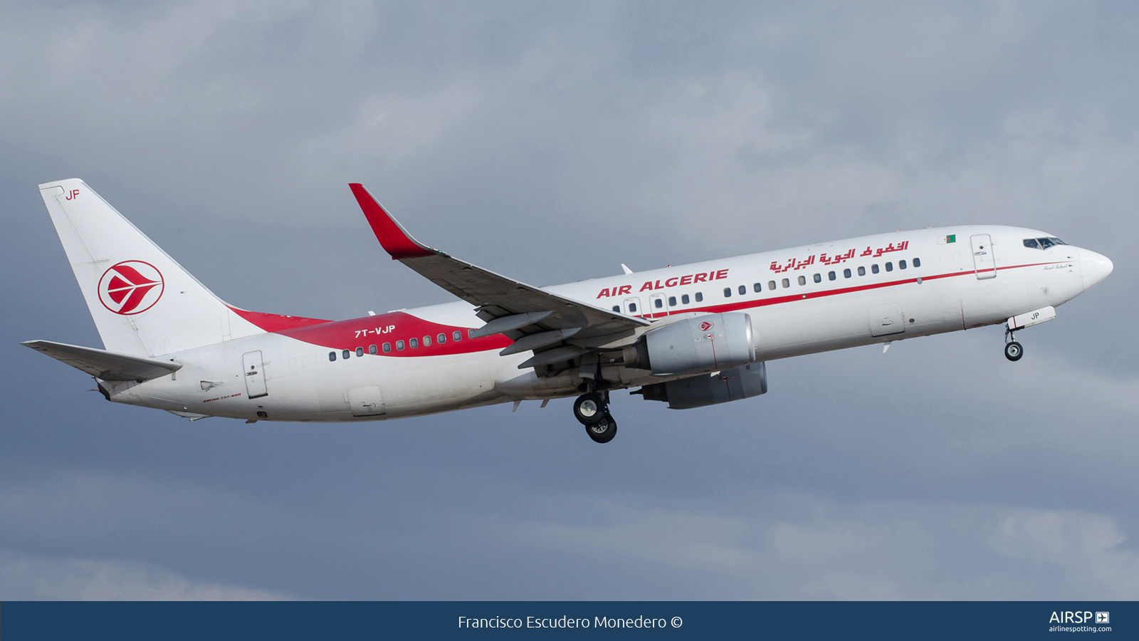 Air Algerie  Boeing 737-800  7T-VJP