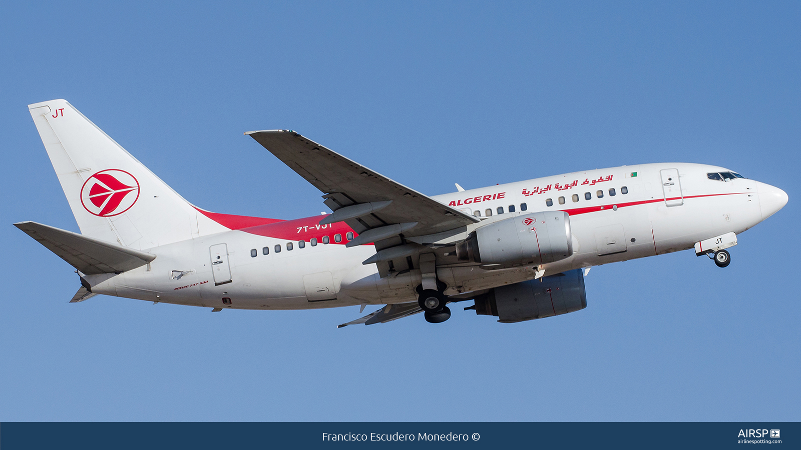 Air Algerie  Boeing 737-600  7T-VJT