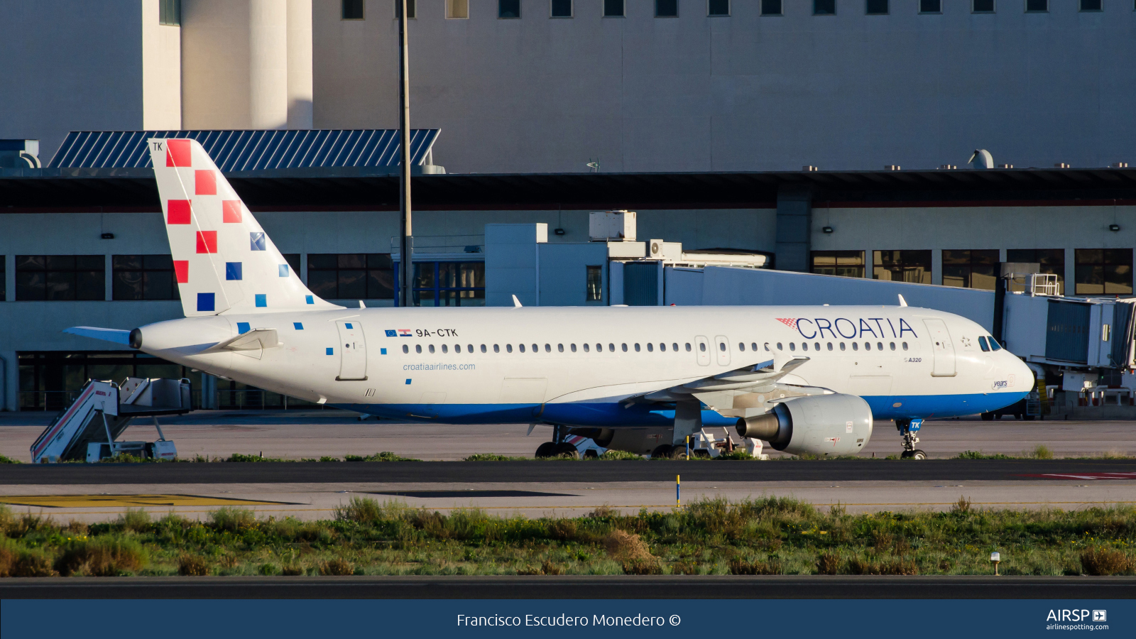 Croatia Airlines  Airbus A320  9A-CTK