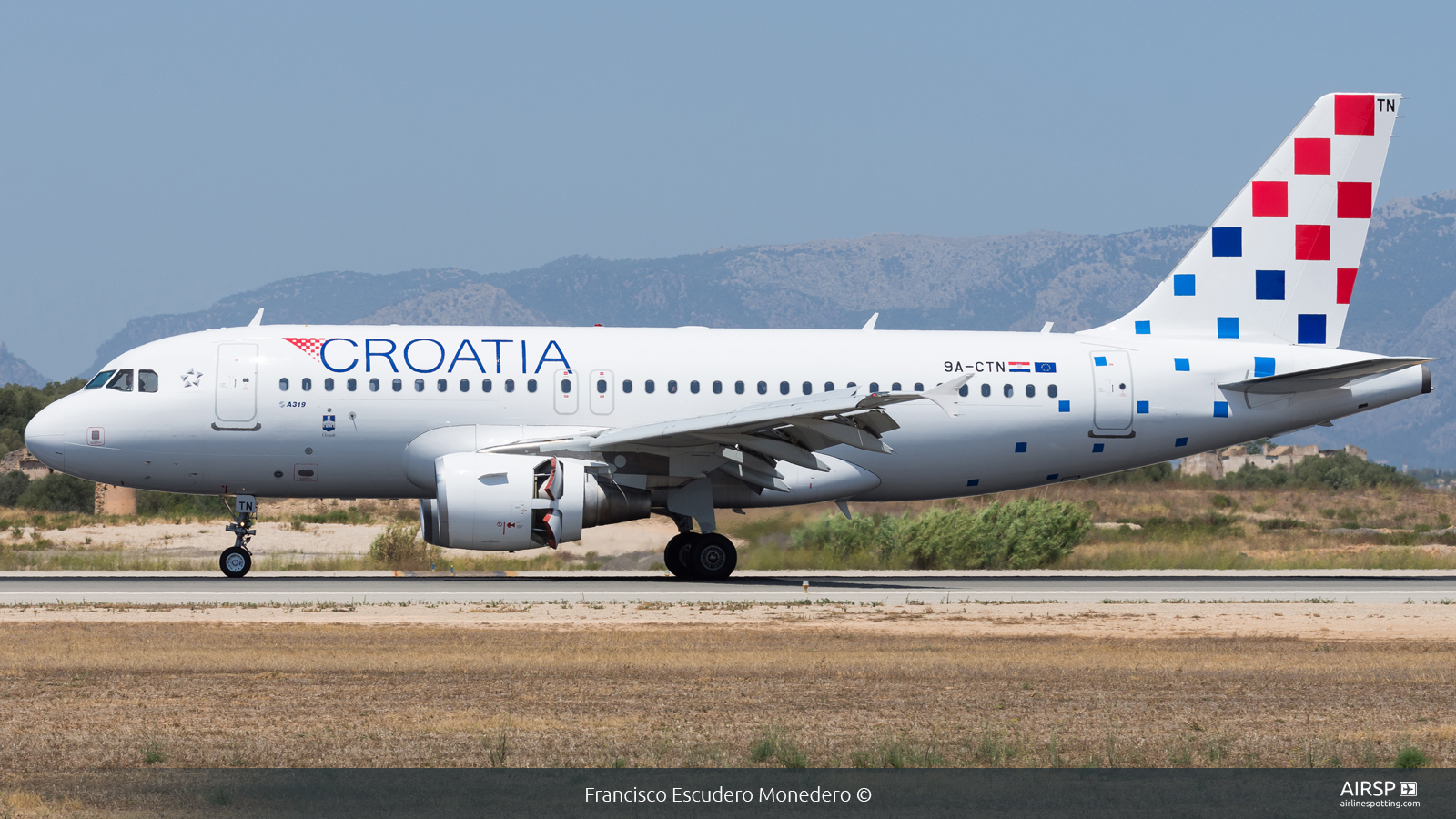 Croatia Airlines  Airbus A319  9A-CTN