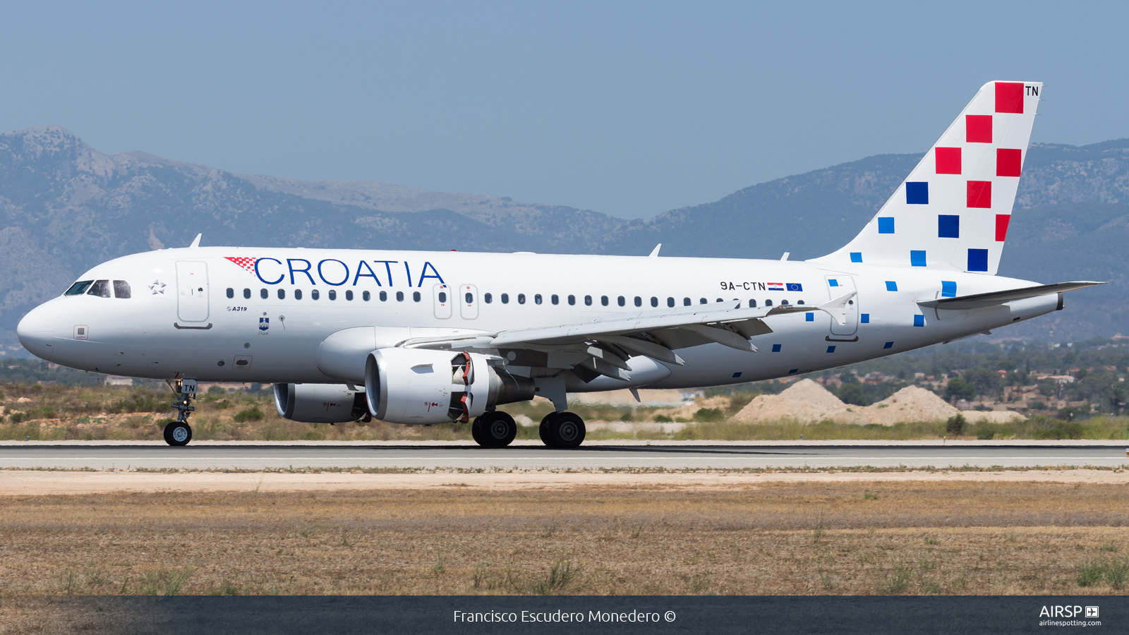 Croatia Airlines  Airbus A319  9A-CTN