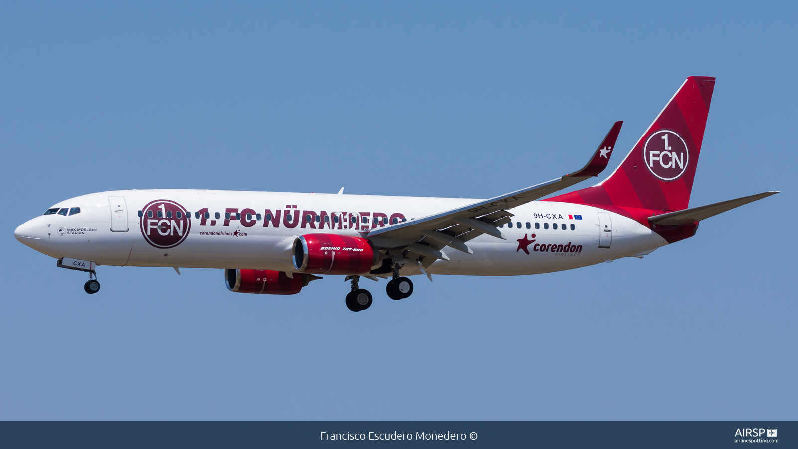 Corendon  Boeing 737-800  9H-CXA