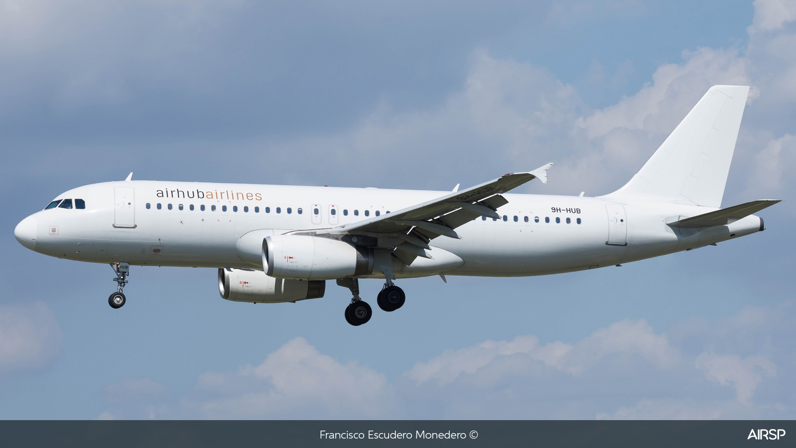 Airhub Airlines  Airbus A320  9H-HUB