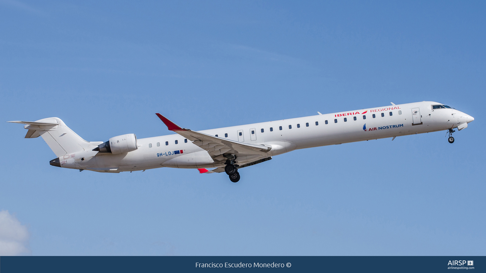 Air Nostrum Iberia Regional  Mitsubishi CRJ-1000  9H-LOJ