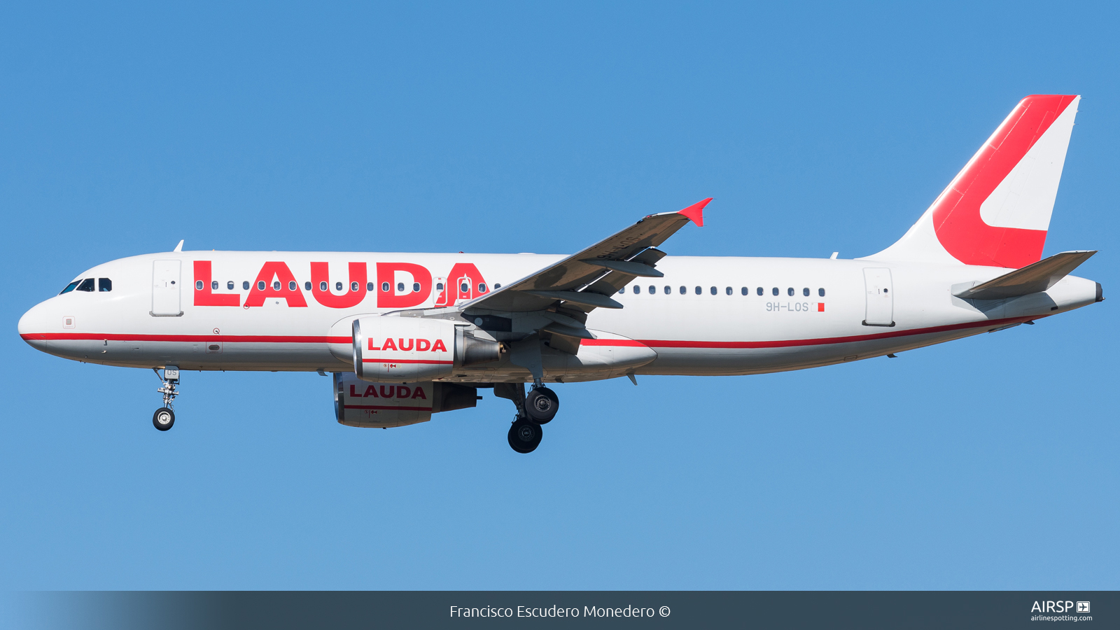 Lauda  Airbus A320  9H-LOS