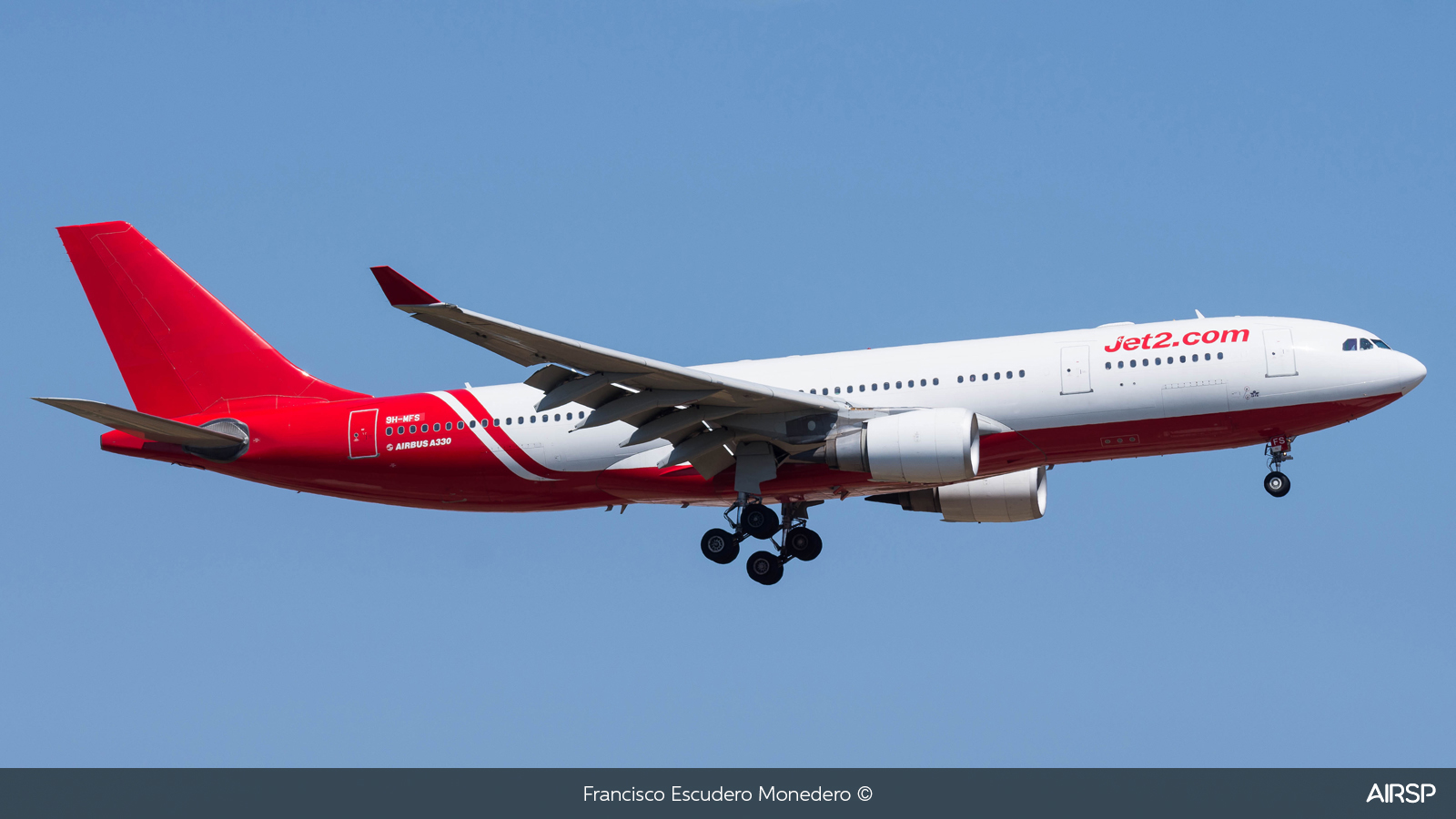 Jet2  Airbus A330-200  9H-MFS