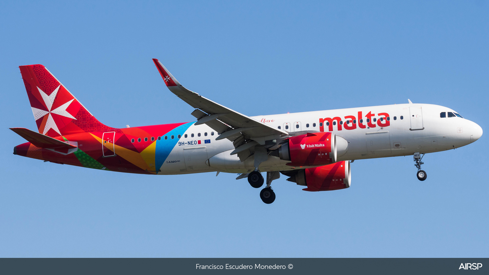 Air Malta  Airbus A320neo  9H-NEO
