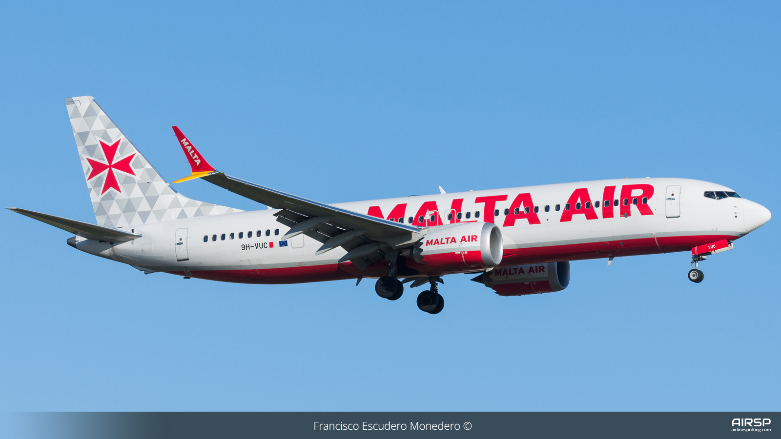 Malta Air  Boeing 737 Max 8  9H-VUC