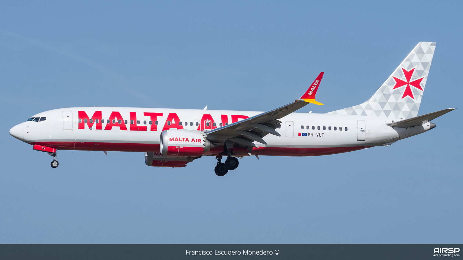 Malta Air  Boeing 737 Max 8  9H-VUF