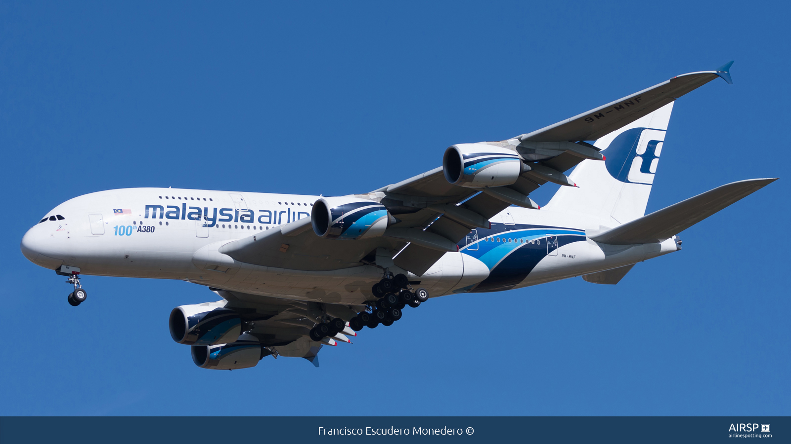 Malaysia Airlines  Airbus A380-800  9M-MNF