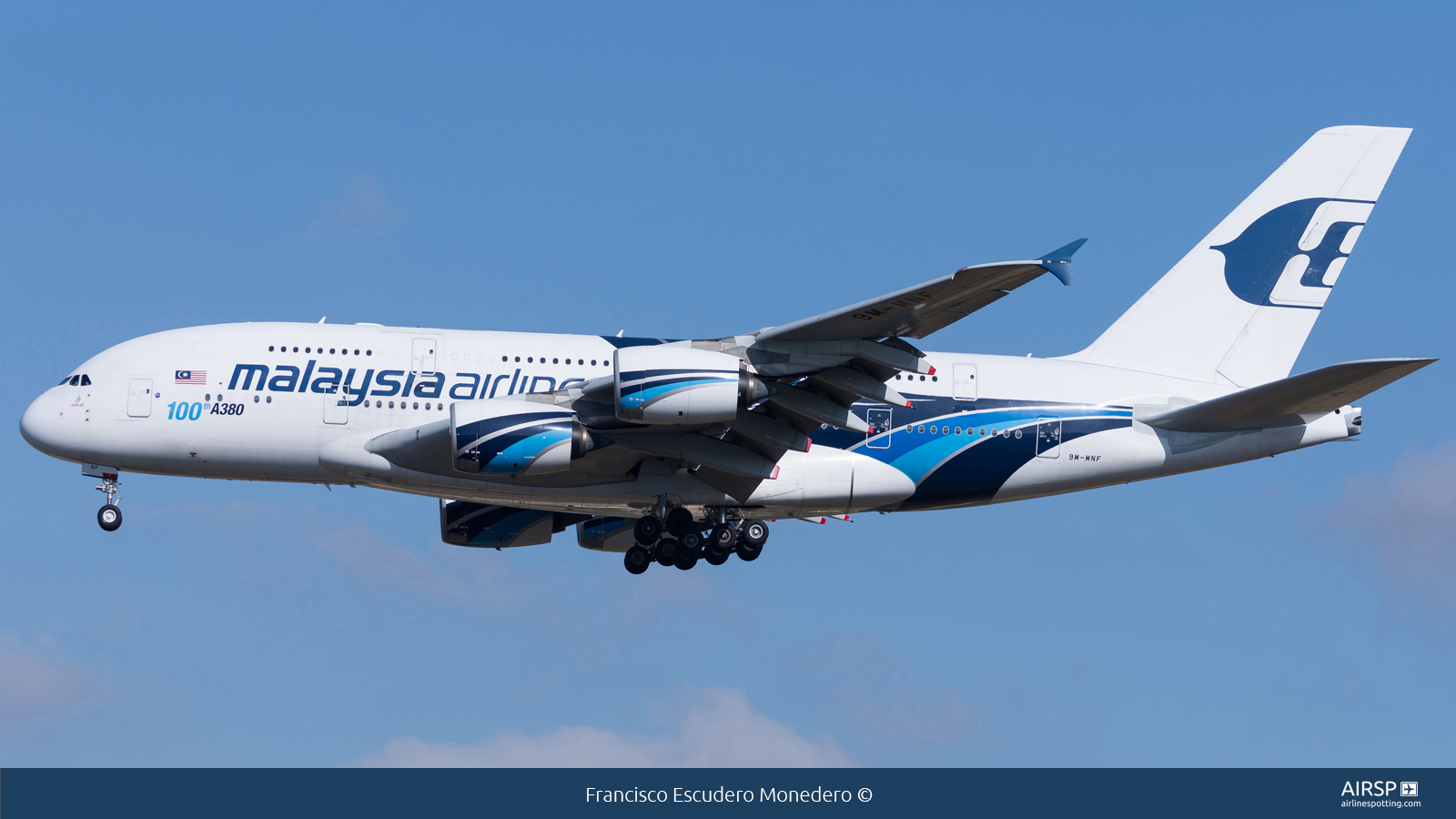 Malaysia Airlines  Airbus A380-800  9M-MNF