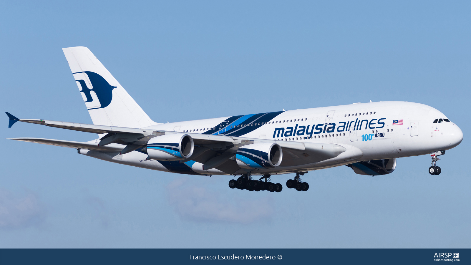 Malaysia Airlines  Airbus A380-800  9M-MNF