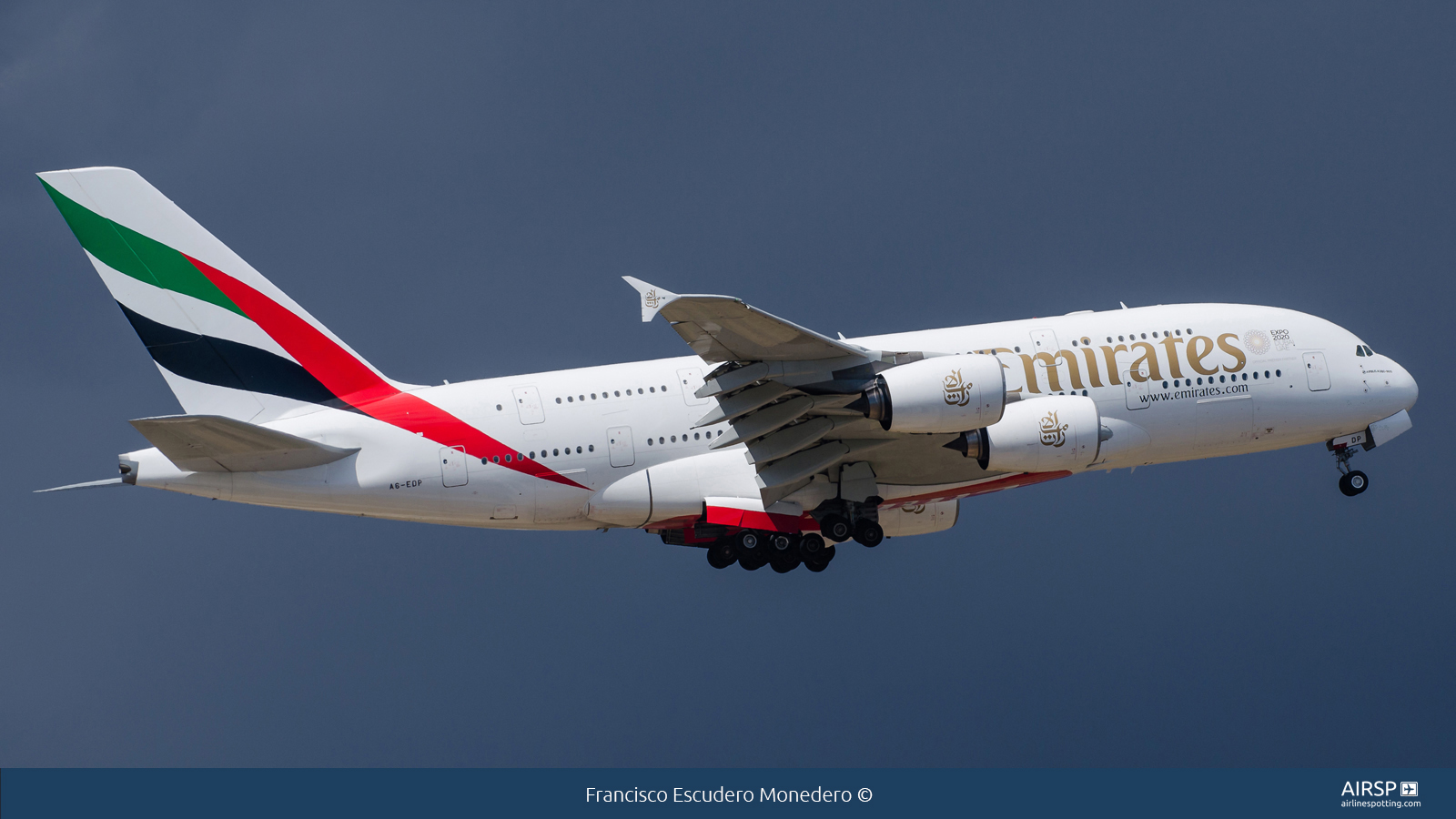 Emirates  Airbus A380-800  A6-EDP