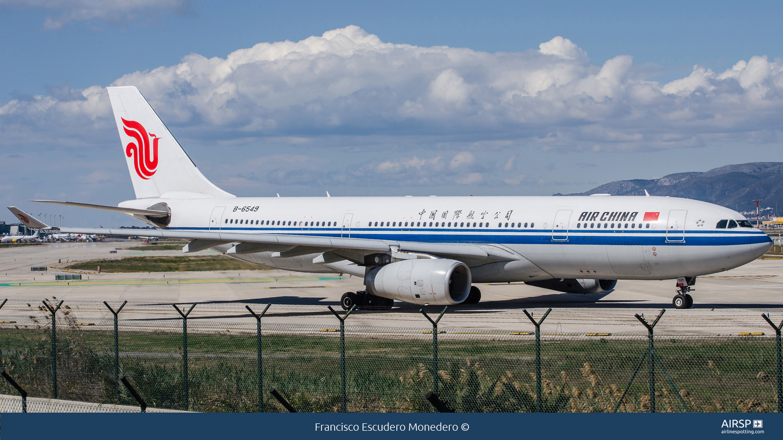 Air China  Airbus A330-200  B-6549