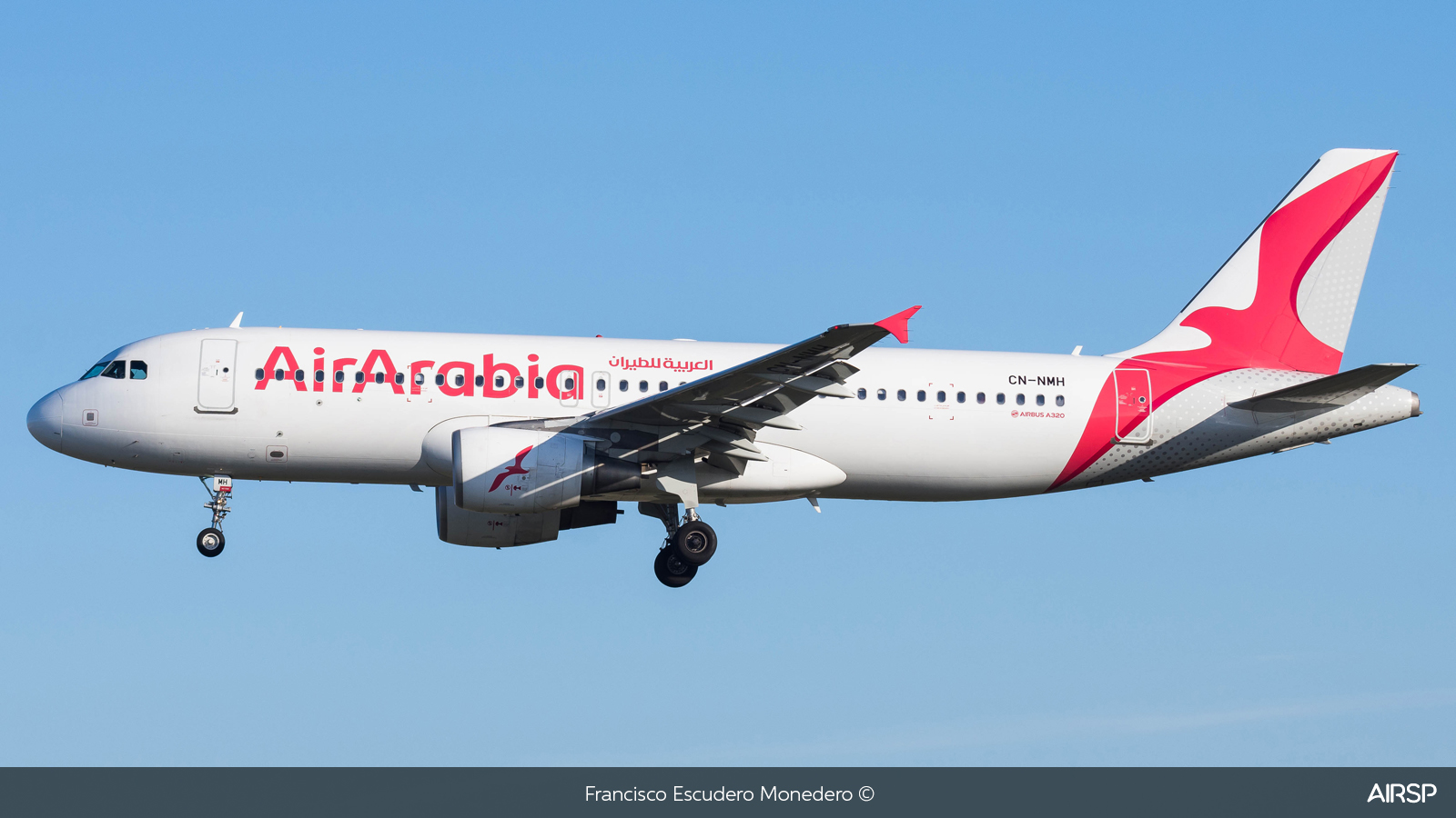 Air Arabia  Airbus A320  CN-NMH