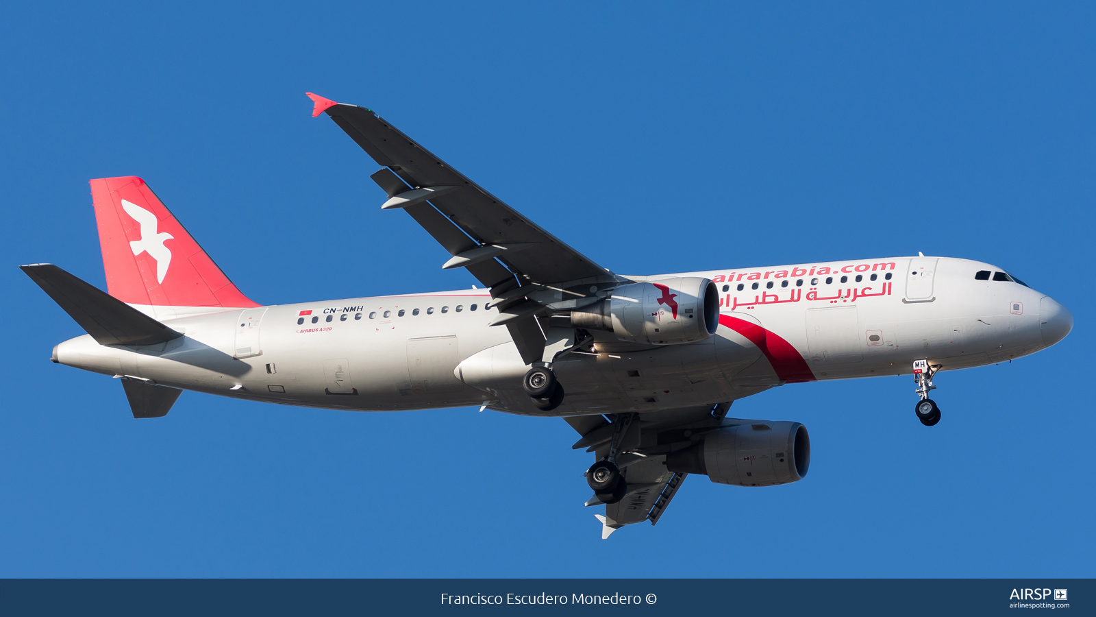 Air Arabia  Airbus A320  CN-NMH