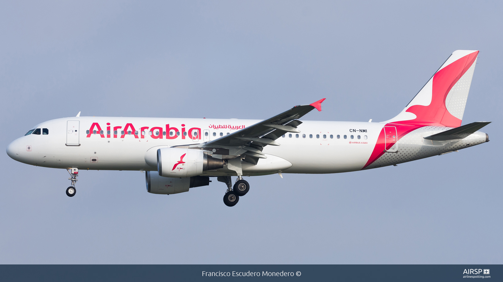 Air Arabia  Airbus A320  CN-NMI