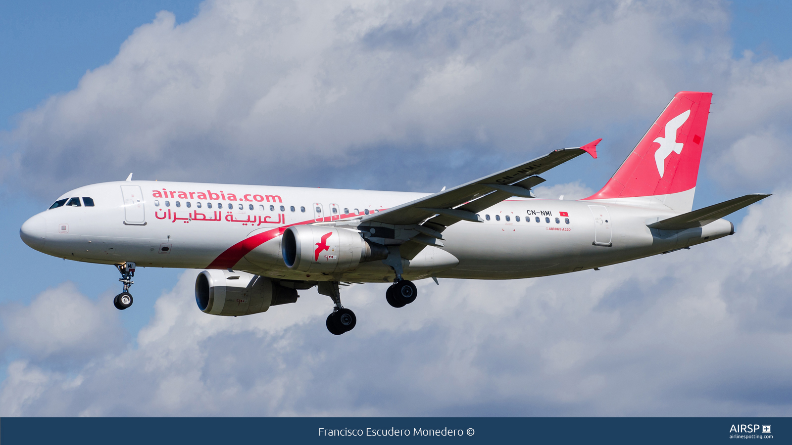 Air Arabia  Airbus A320  CN-NMI