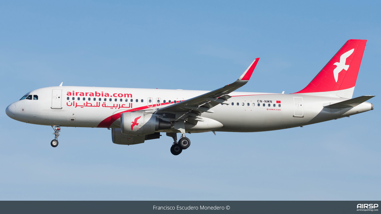 Air Arabia  Airbus A320  CN-NMN