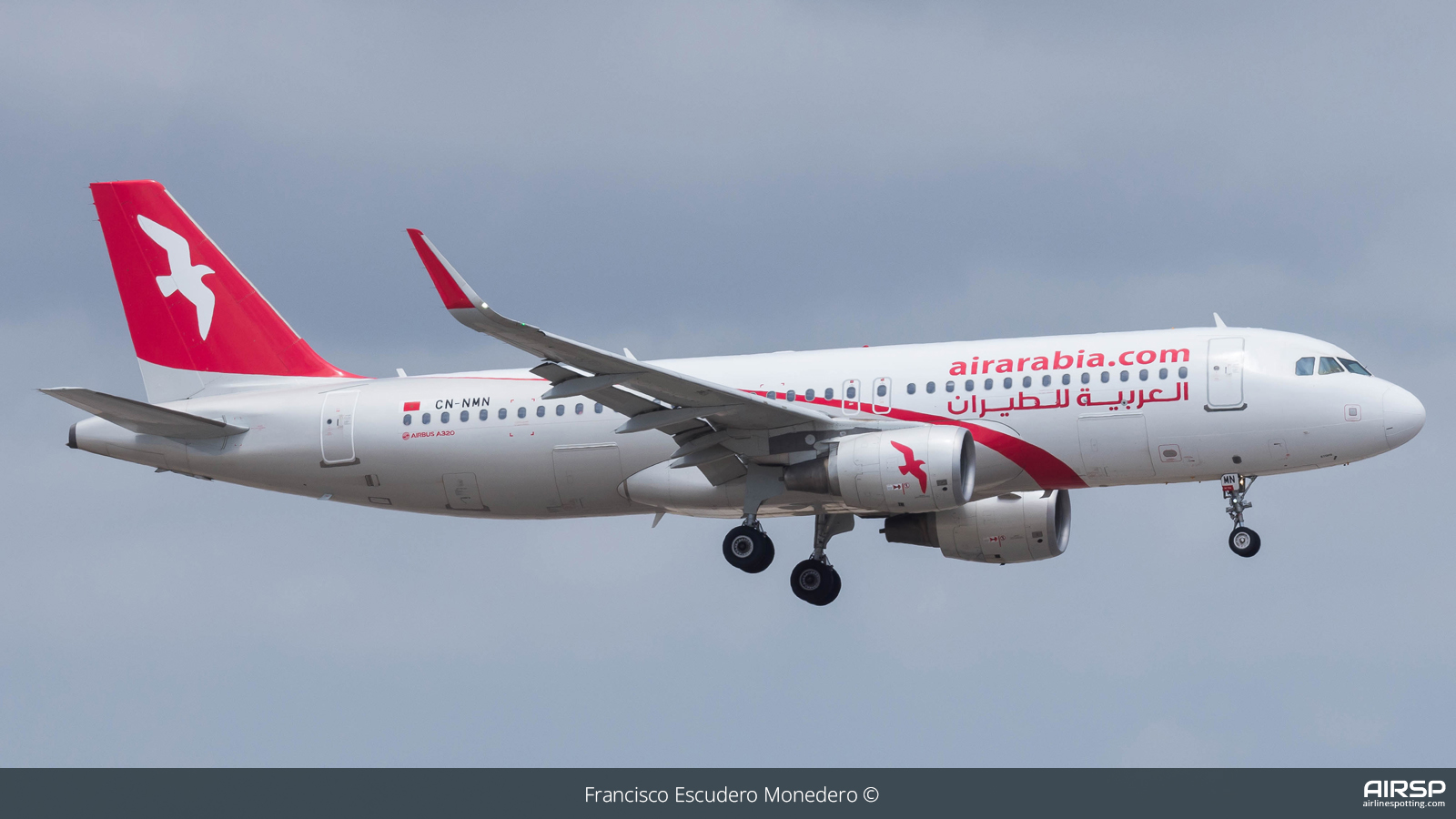 Air Arabia  Airbus A320  CN-NMN