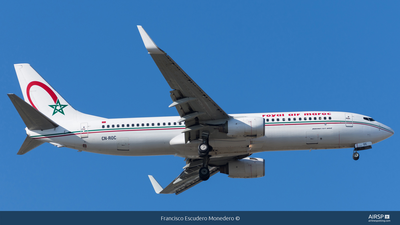 Royal Air Maroc  Boeing 737-800  CN-ROC
