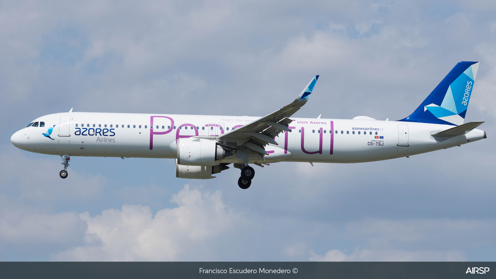 Azores Airlines  Airbus A321neo  CS-TSJ