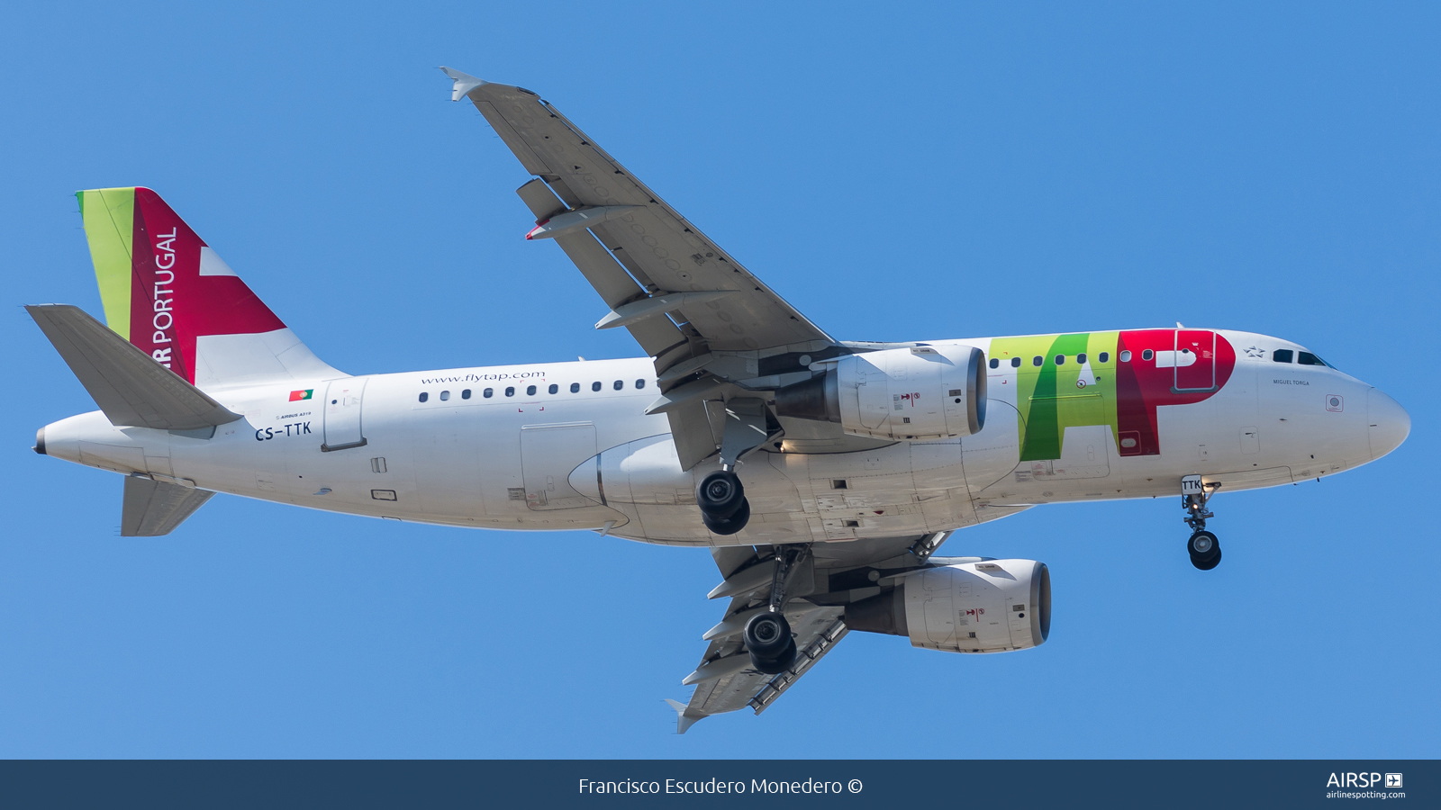 TAP Portugal  Airbus A319  CS-TTK