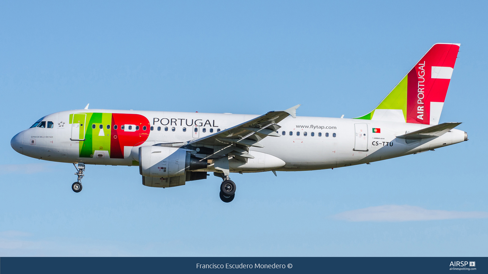 TAP Portugal  Airbus A319  CS-TTU