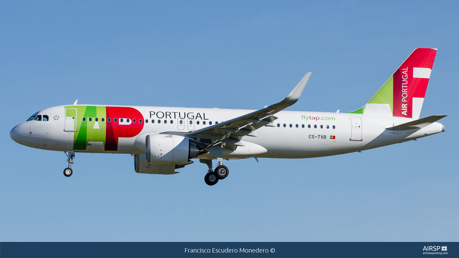 TAP Portugal  Airbus A320neo  CS-TVB