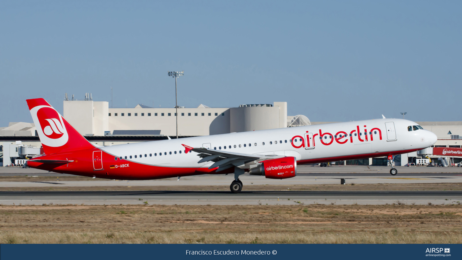 Air Berlin  Airbus A321  D-ABCK