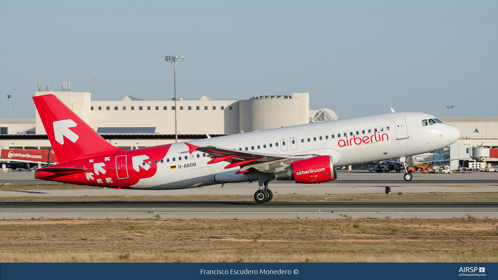 Air Berlin  Airbus A320  D-ABDB