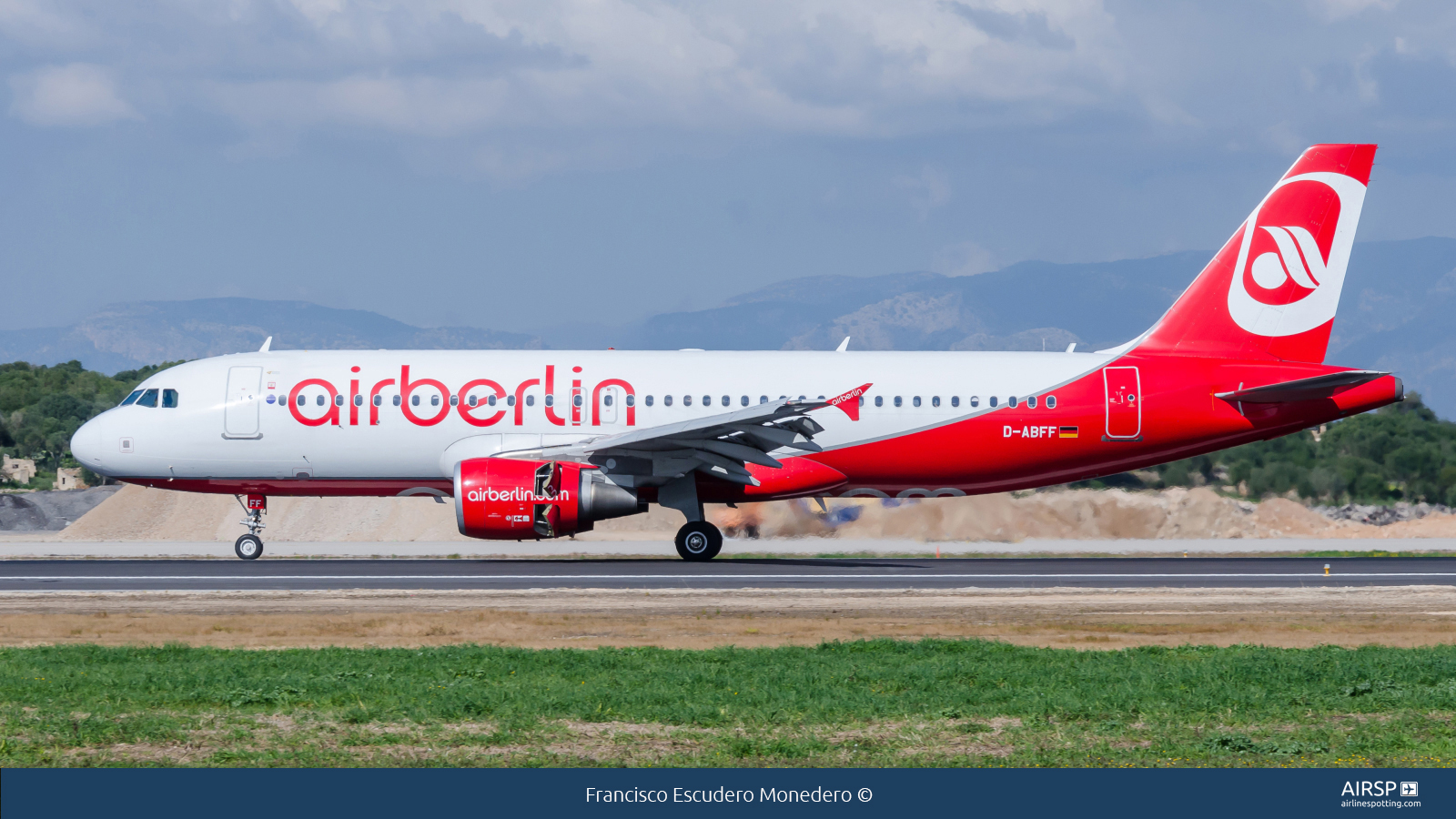 Air Berlin  Airbus A320  D-ABFF