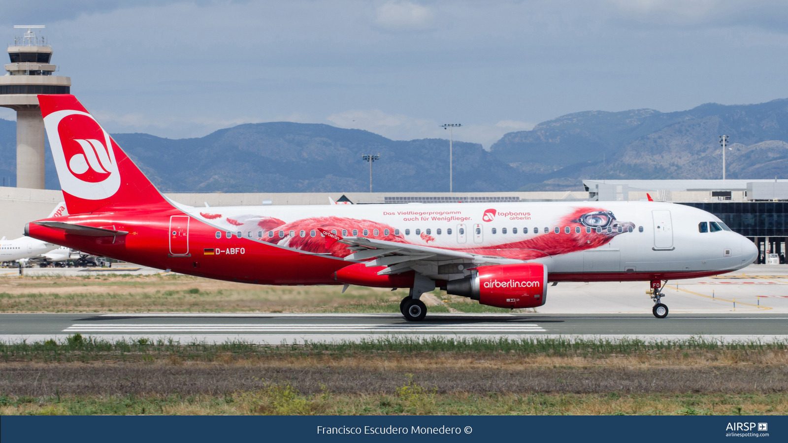 Air Berlin  Airbus A320  D-ABFO