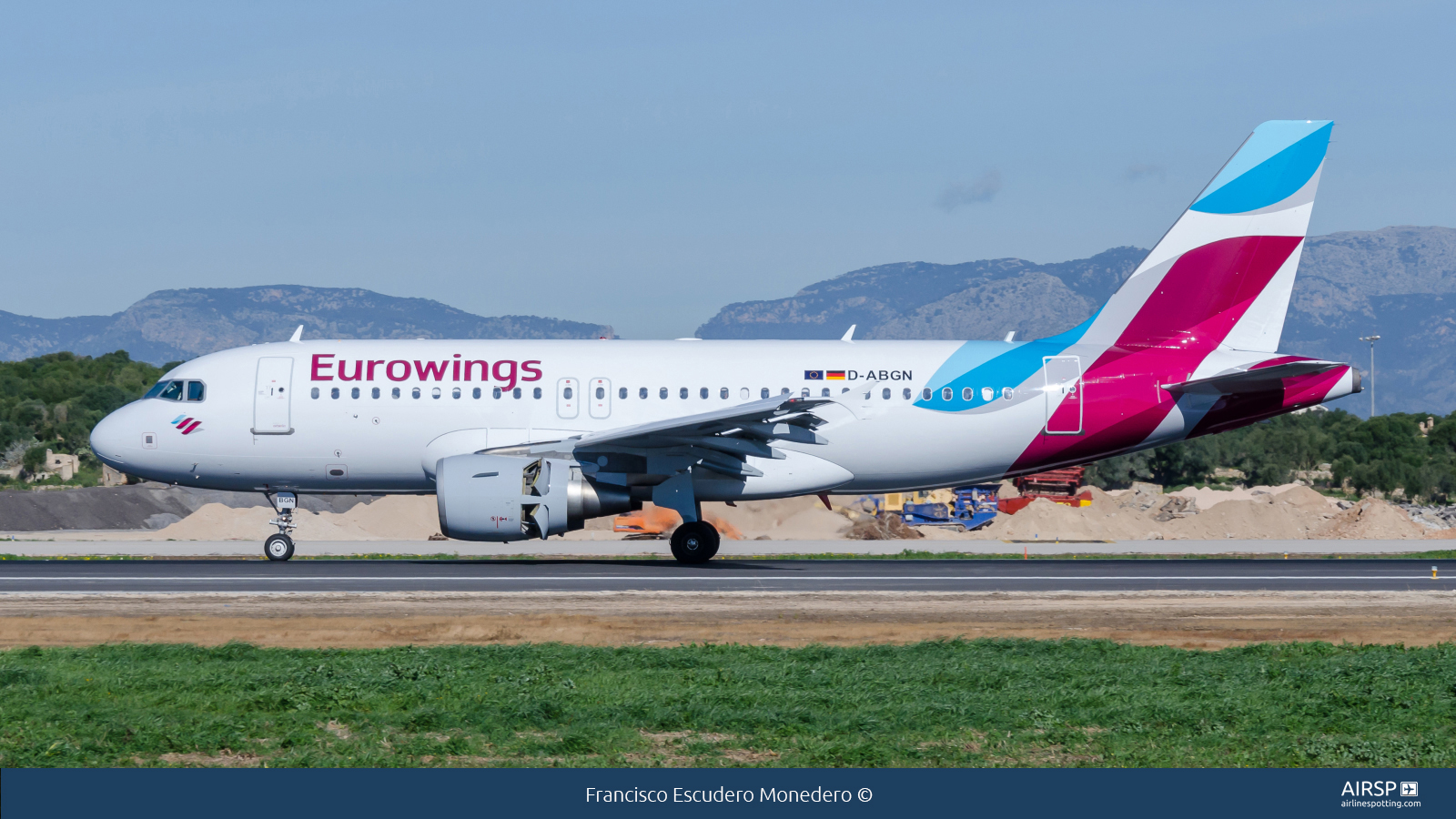 Eurowings  Airbus A319  D-ABGN