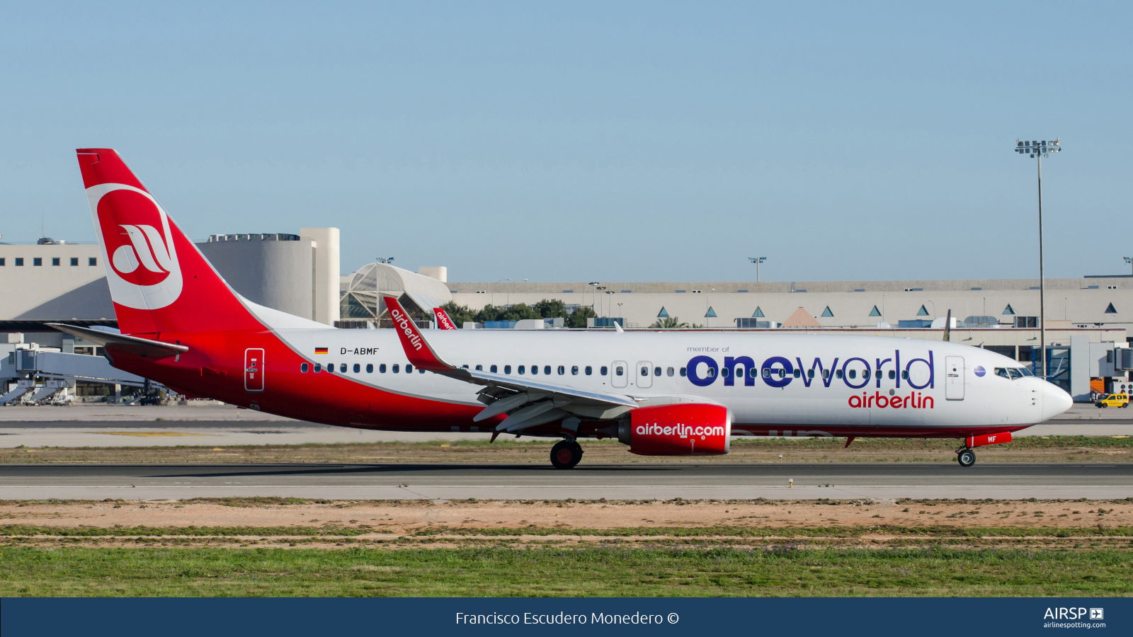 Air Berlin  Boeing 737-800  D-ABMF