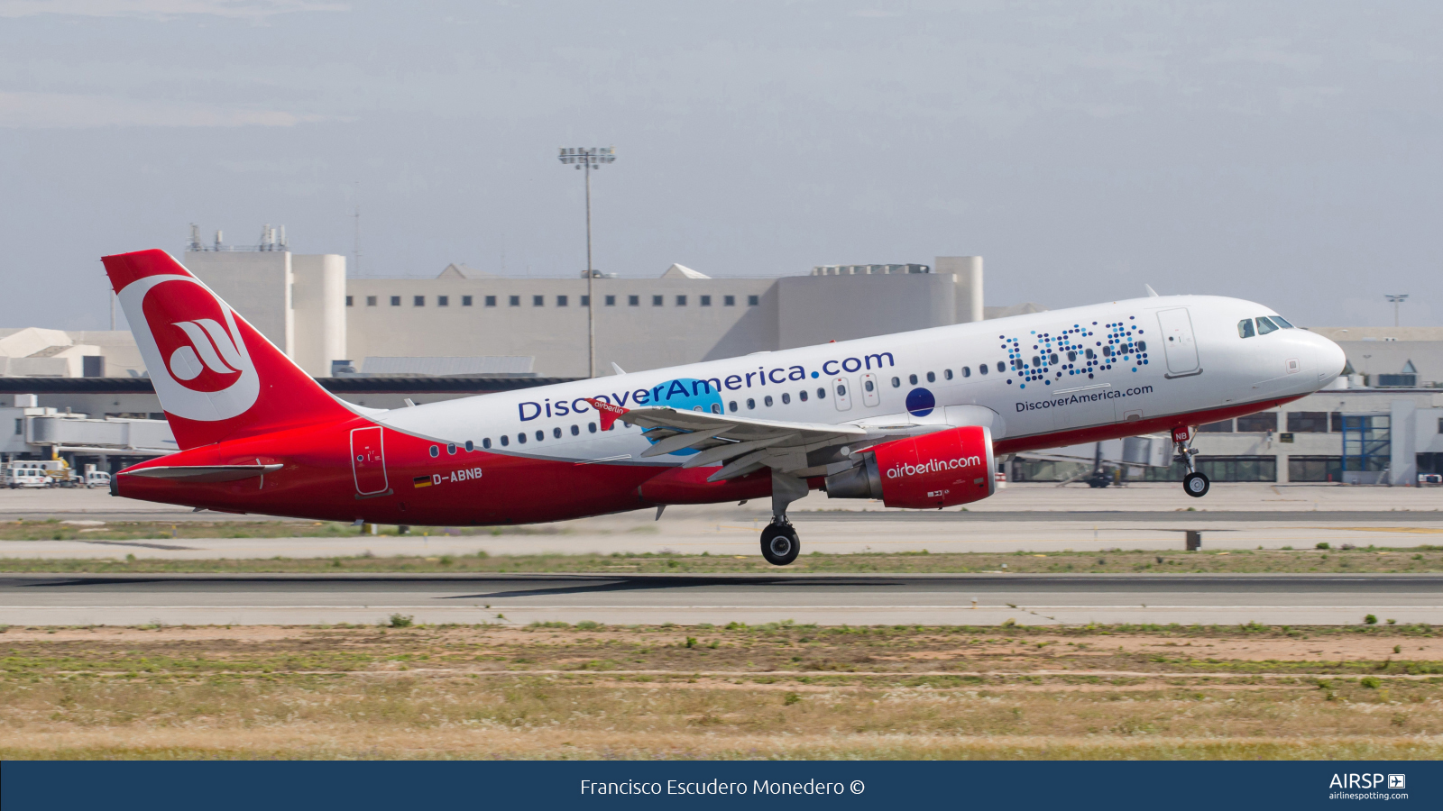 Air Berlin  Airbus A320  D-ABNB