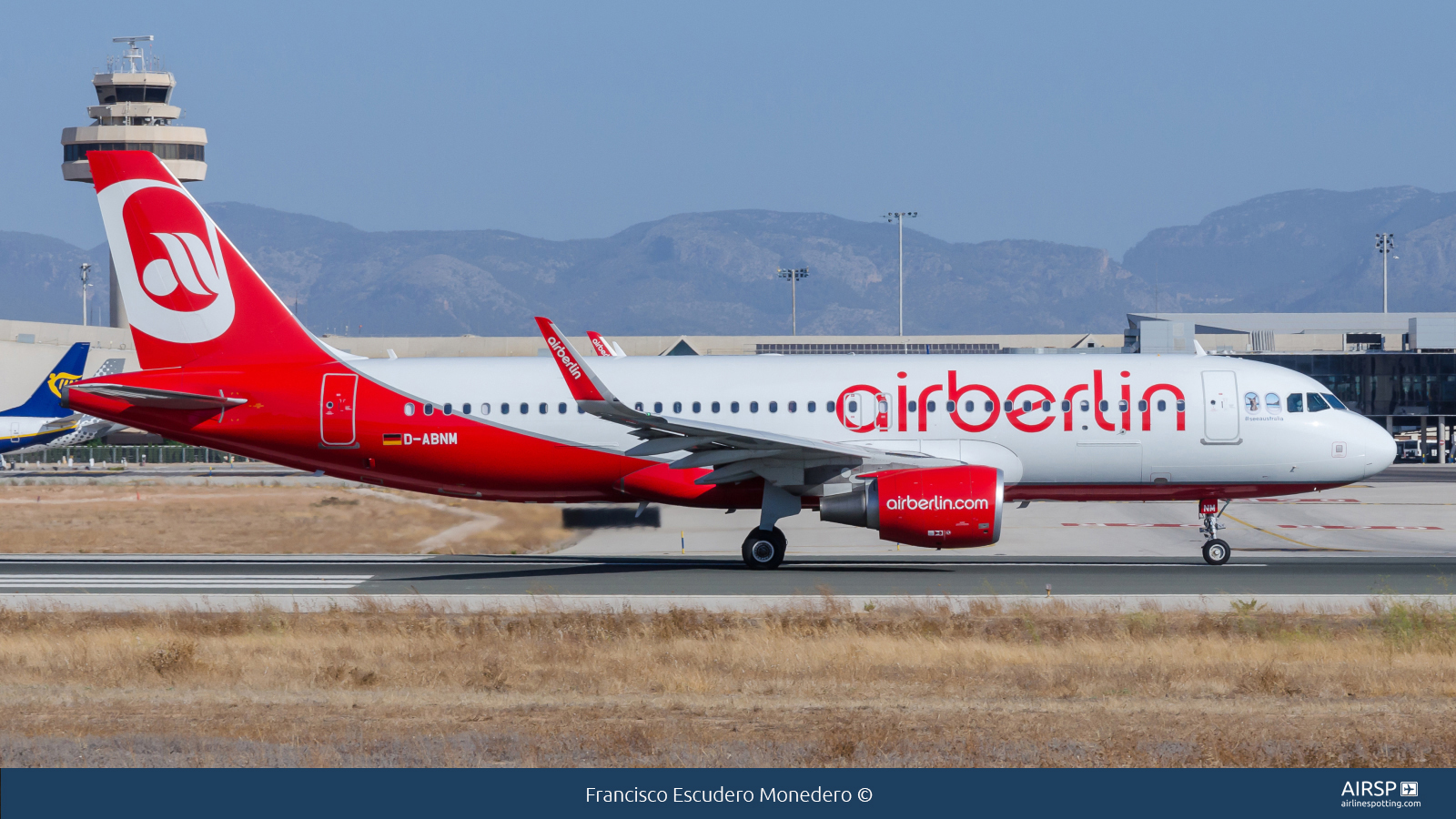 Air Berlin  Airbus A320  D-ABNM