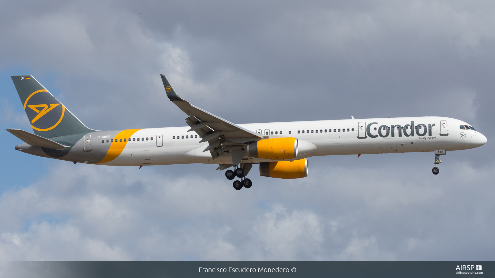 Condor  Boeing 757-300  D-ABOF Condor  Boeing 757-300  D-ABOF
