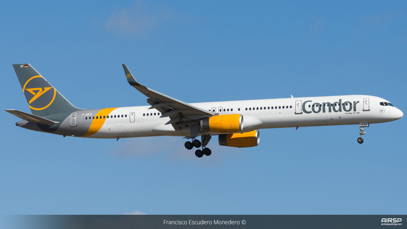 Condor  Boeing 757-300  D-ABOF