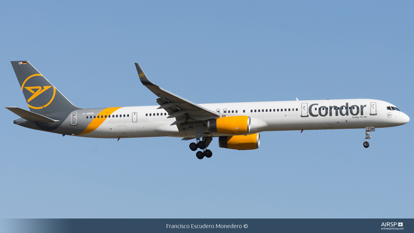 Condor  Boeing 757-300  D-ABOM