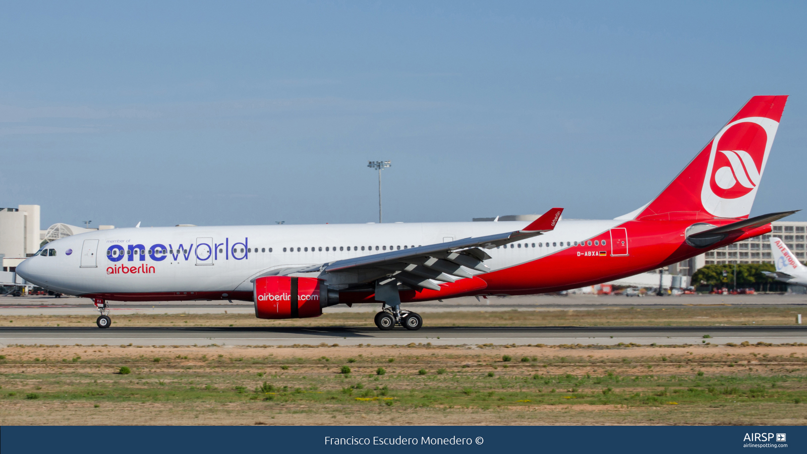 Air Berlin  Airbus A330-200  D-ABXA