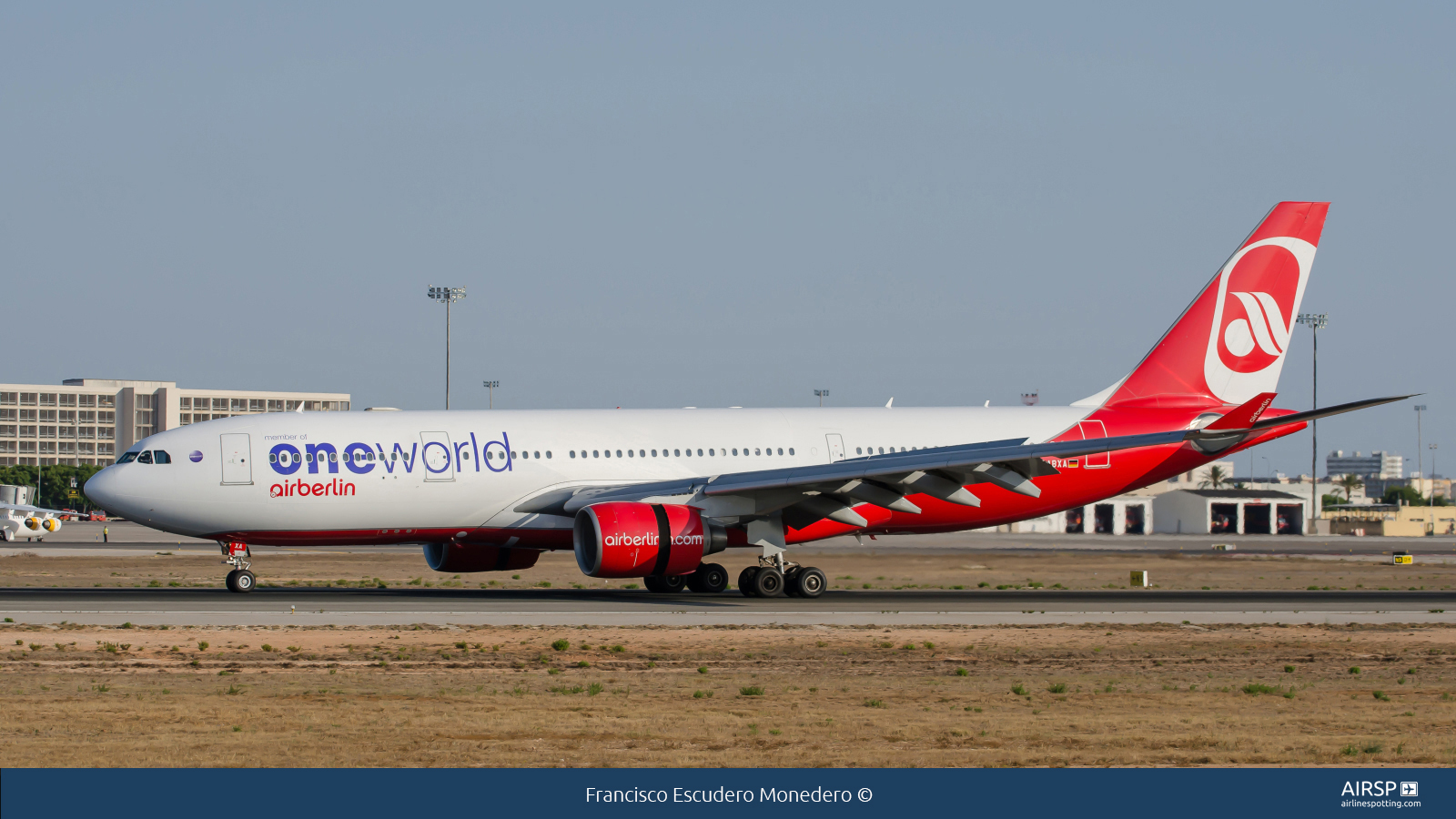 Air Berlin  Airbus A330-200  D-ABXA