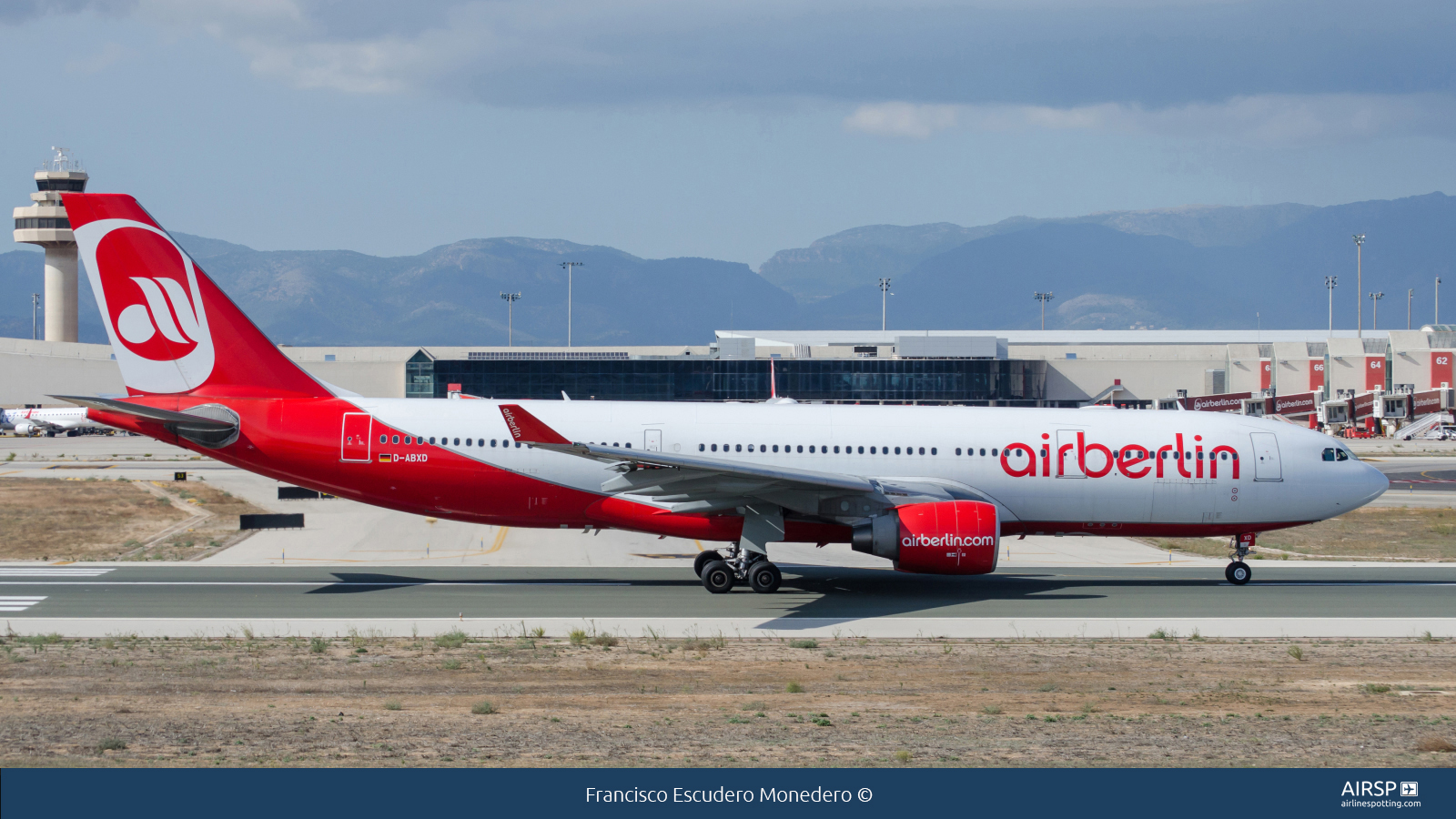 Air Berlin  Airbus A330-200  D-ABXD