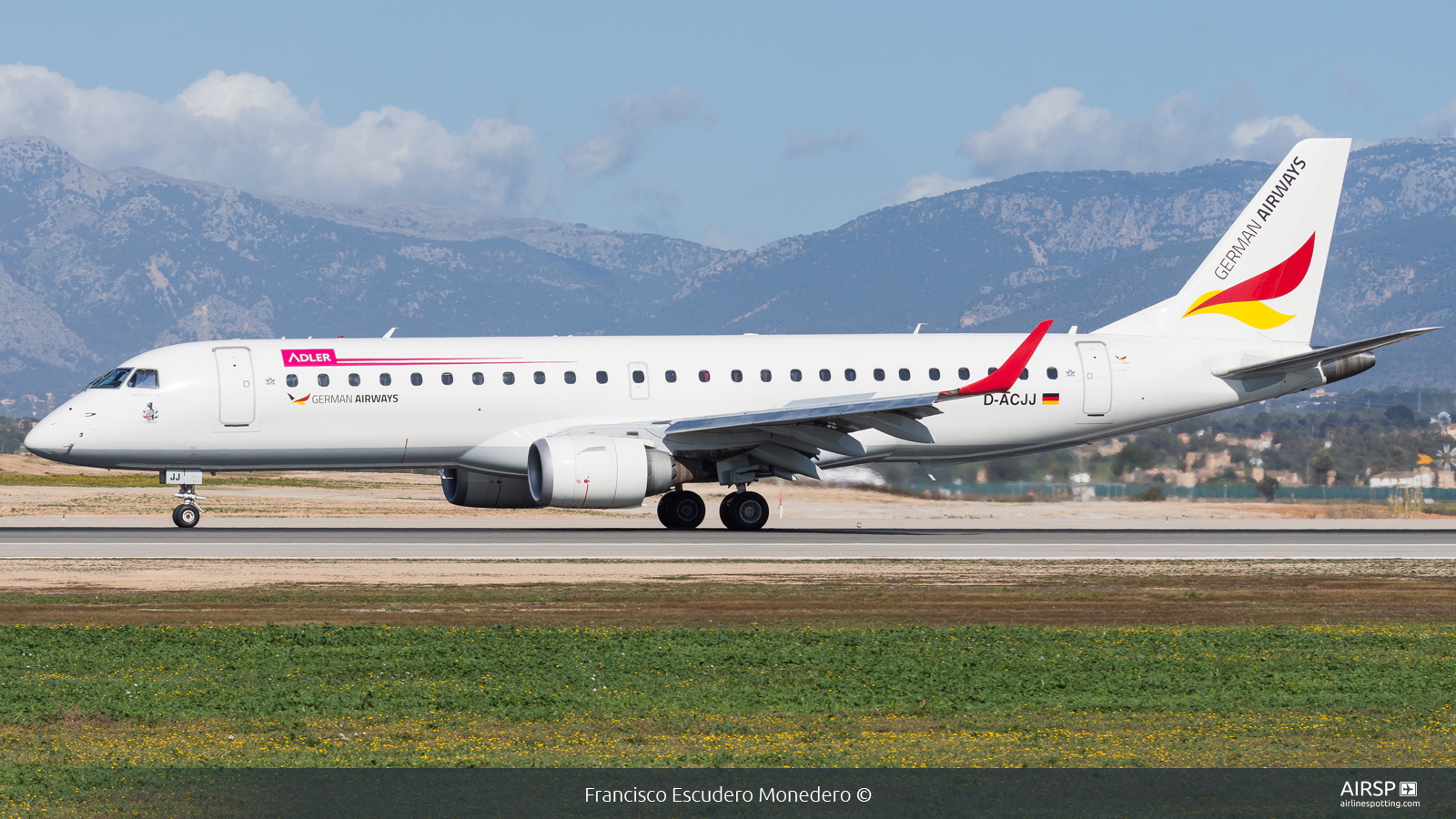 German Airways  Embraer E190  D-ACJJ