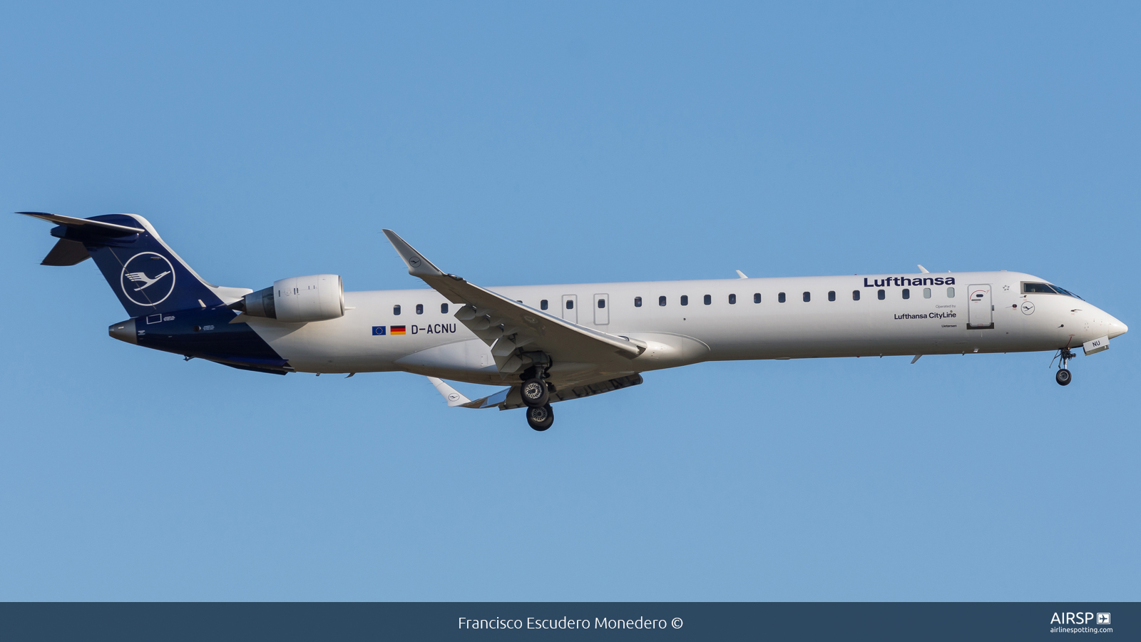 Lufthansa Cityline  Mitsubishi CRJ-900  D-ACNU