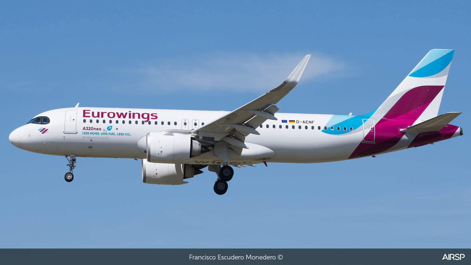 Eurowings  Airbus A320neo  D-AENF