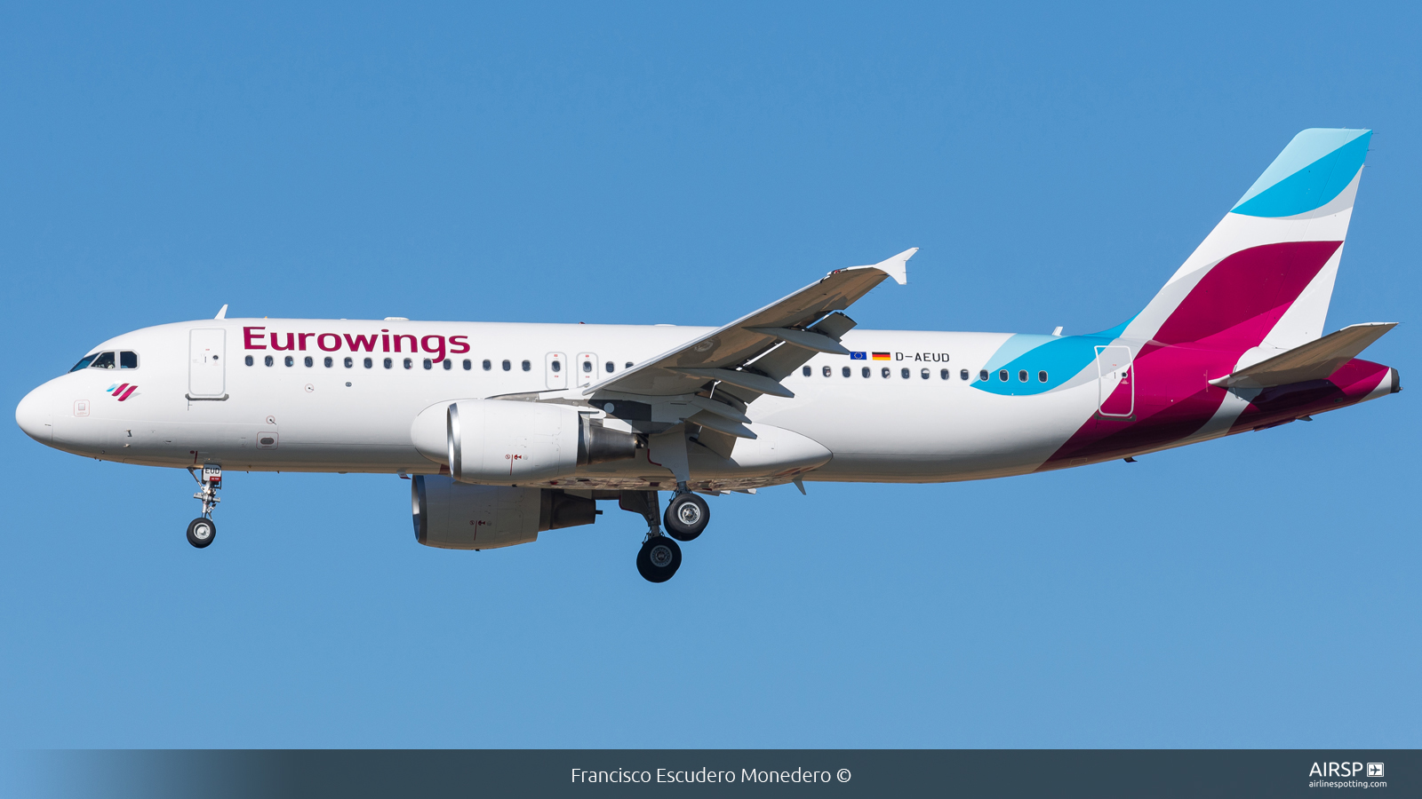 Eurowings  Airbus A320  D-AEUD