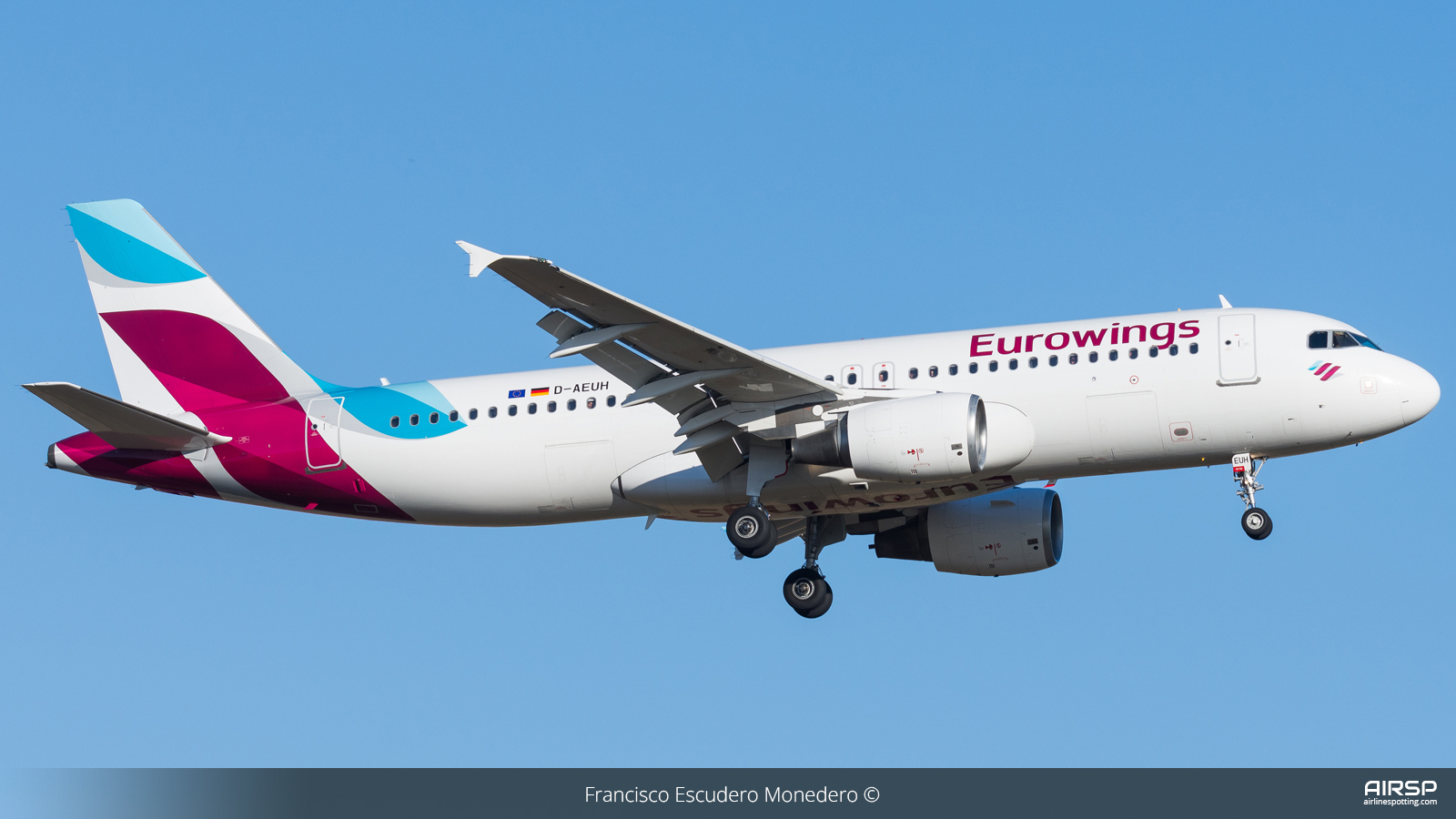 Eurowings  Airbus A320  D-AEUH